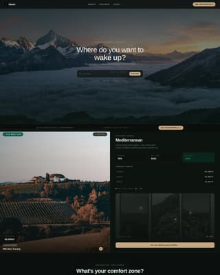 Haven - Exclusive Vacationproperty Landing Page Template