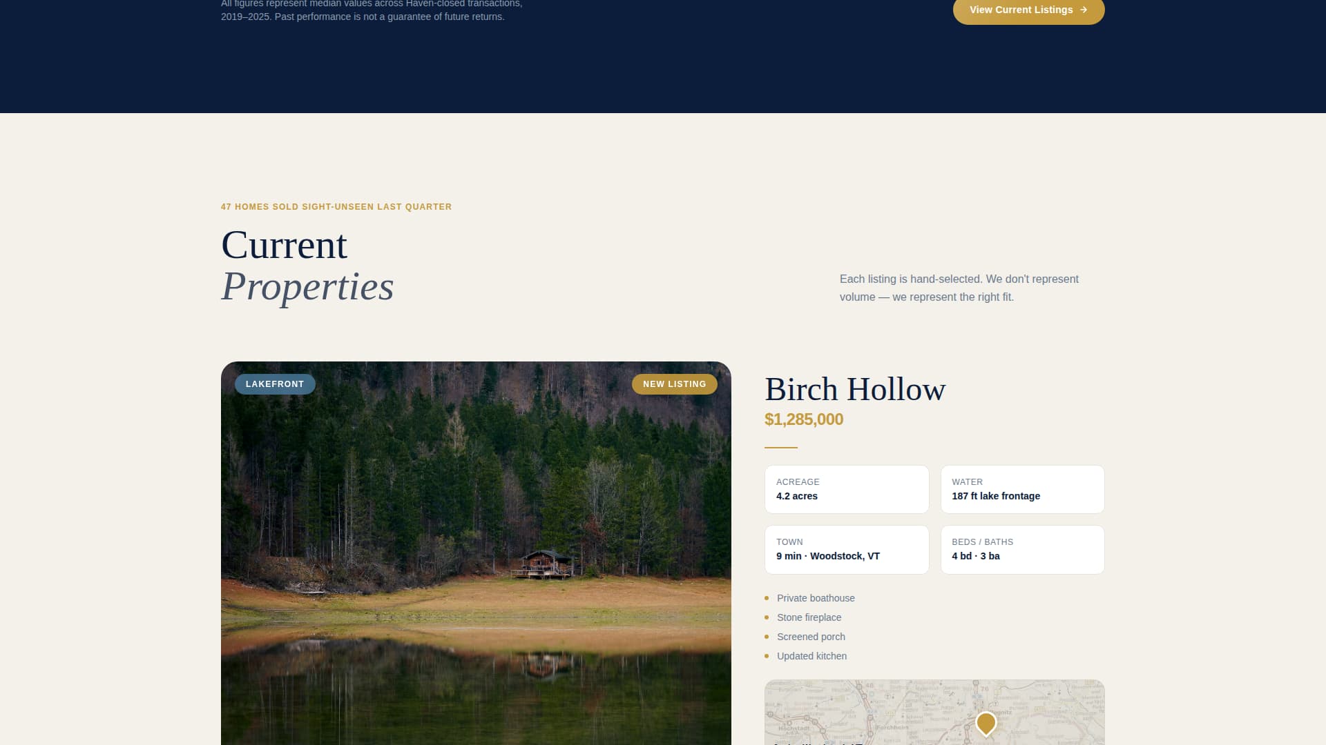 Haven - Trusted Vacationhome Landing Page Template