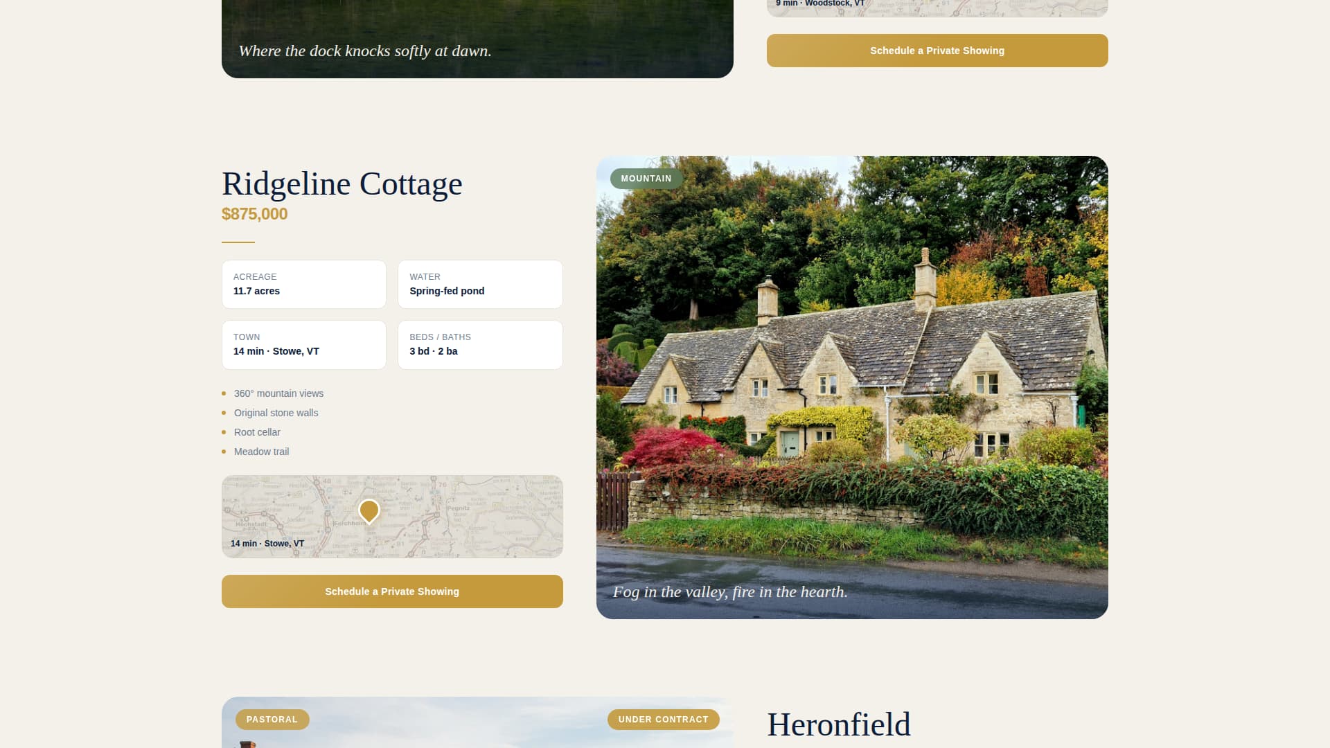 Haven - Trusted Vacationhome Landing Page Template