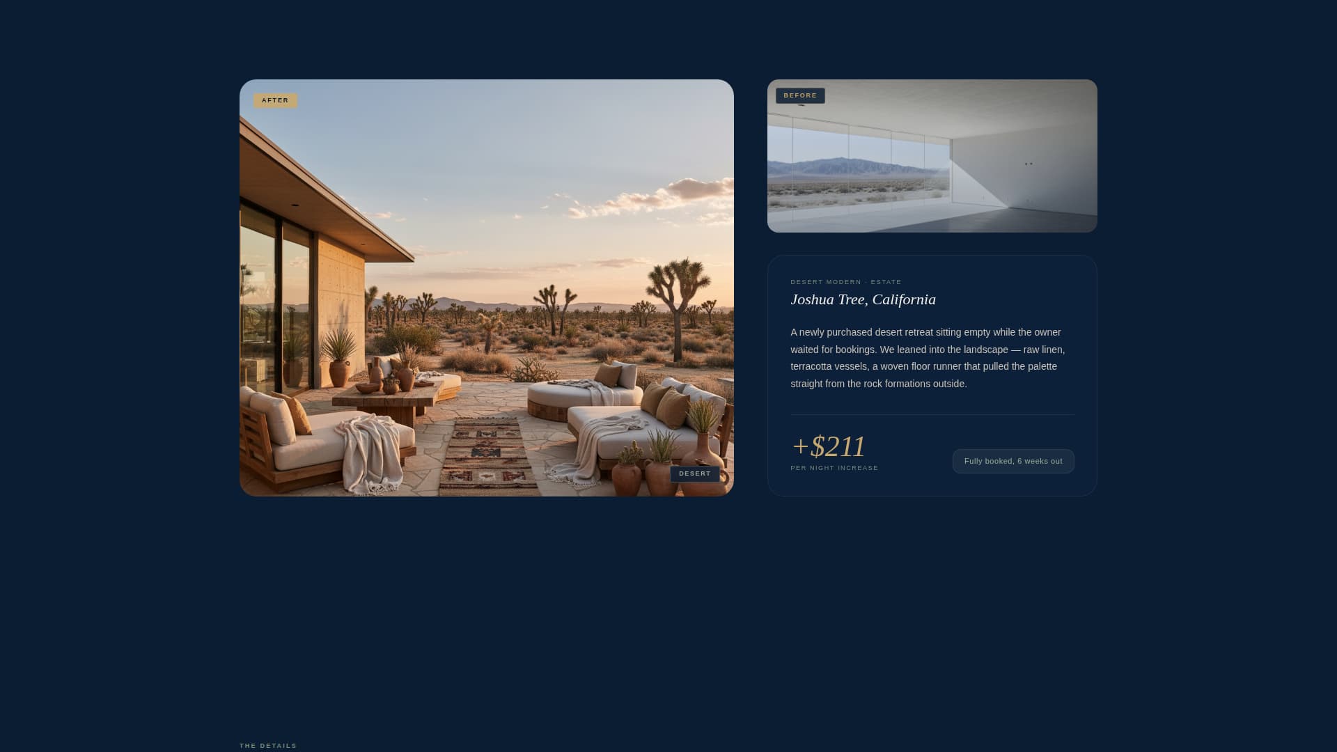 Transform — Expert Home Staging Landing Page Template