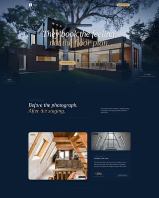 Transform — Expert Home Staging Landing Page Template