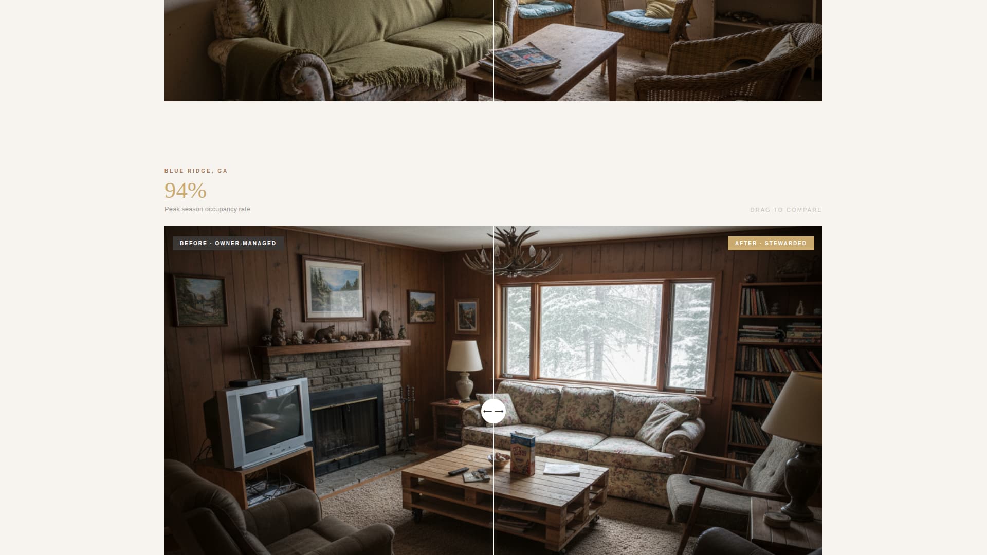Steward - Elevated Vacationrental Landing Page Template