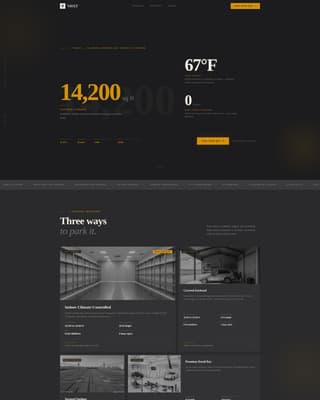 Vault - Premium Vehiclestorage Landing Page Template
