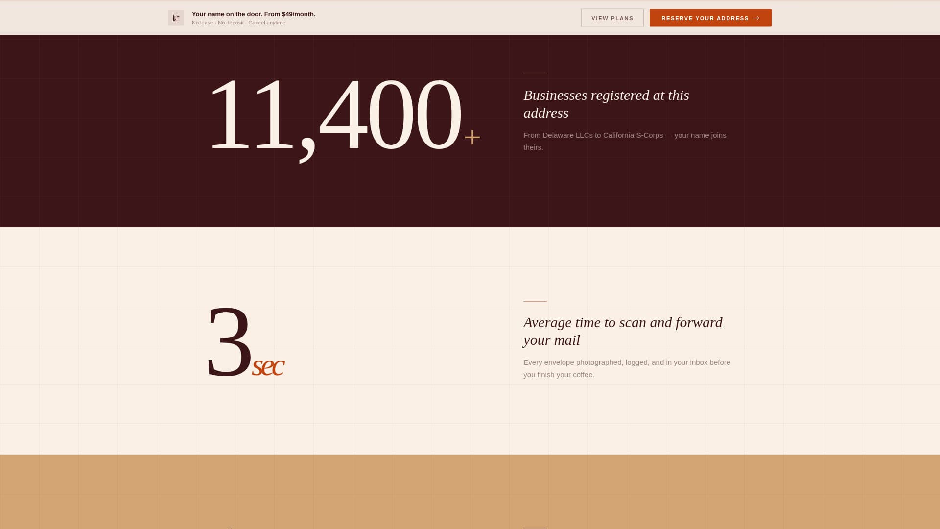 Presence — Luxe Virtual Office Landing Page Template