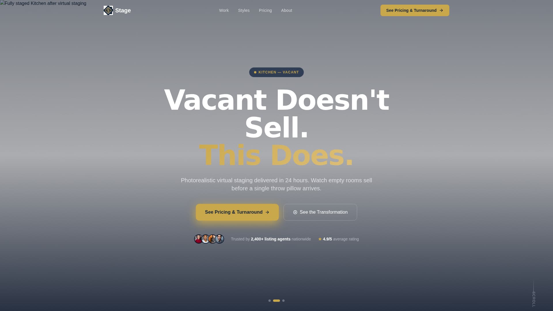 Stage - Immersive Virtualstaging Landing Page Template