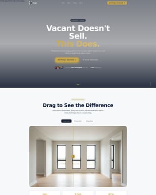 Stage - Immersive Virtualstaging Landing Page Template
