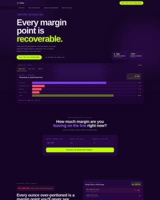 Feast — Premium Service Landing Page Template