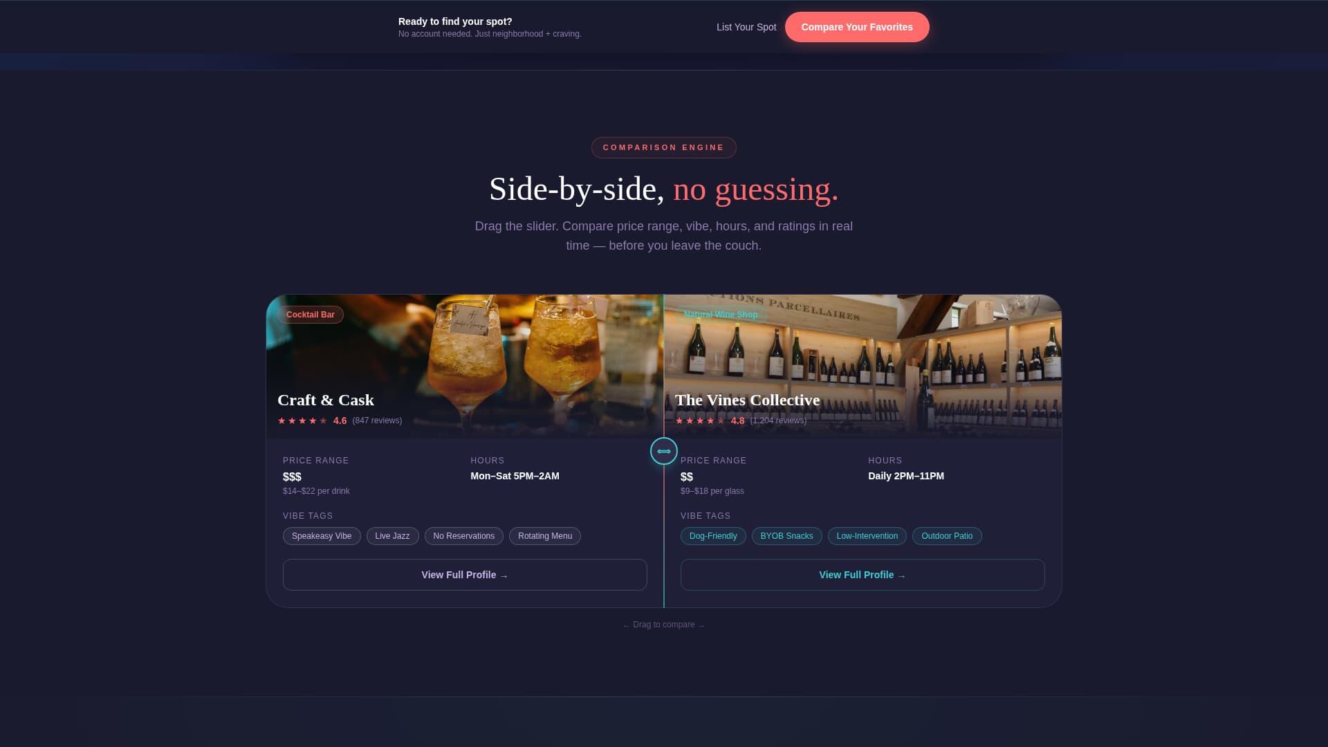 Forage - Discoverable Fooddirectory Landing Page Template