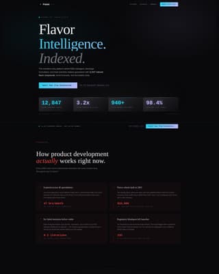 Palate - Innovative Beverage Landing Page Template