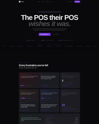 Reserve — Restaurant Management Landing Page Template