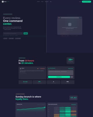Flavor — Smart Restaurant Ops Landing Page Template