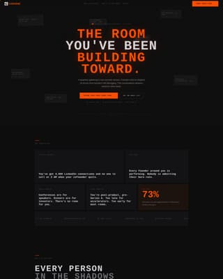 Startup Event & Competition Professional Website Template