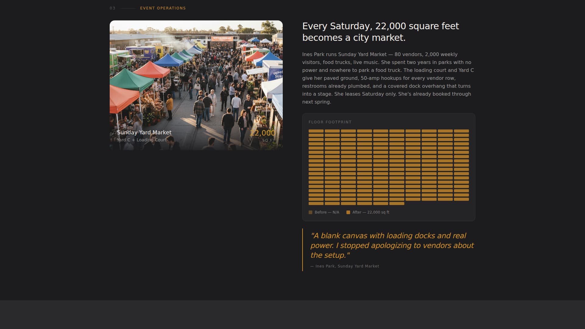 Depot - Industrial Warehouse Landing Page Template