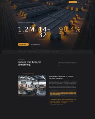 Depot - Industrial Warehouse Landing Page Template