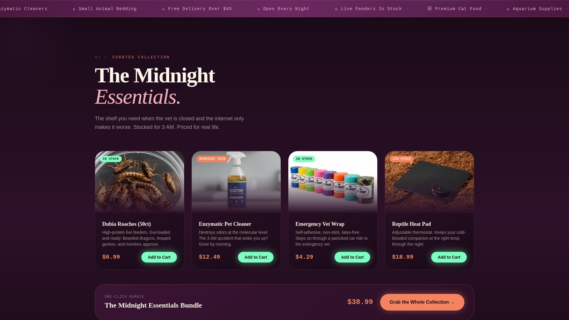 Kibble - Irresistible Petshop Landing Page Template