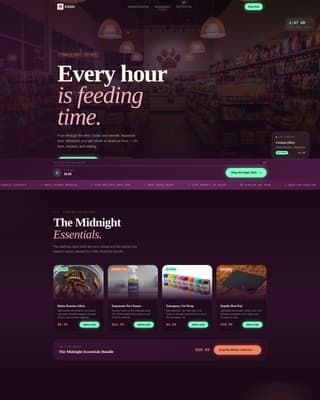 Kibble - Irresistible Petshop Landing Page Template