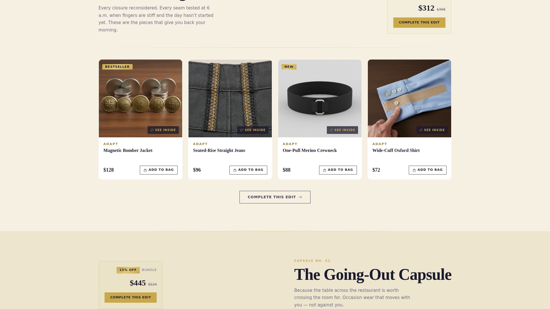 Adapt - Elegant Adaptive Landing Page Template