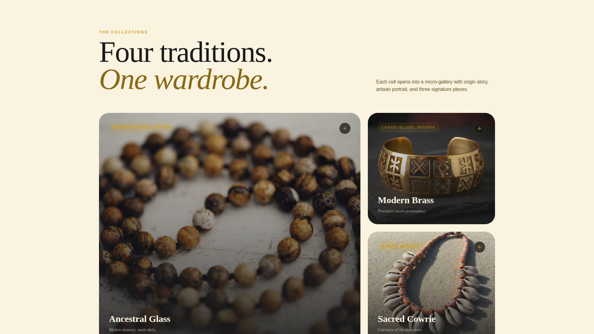 Adorn - Captivating Africanjewelry Landing Page Template