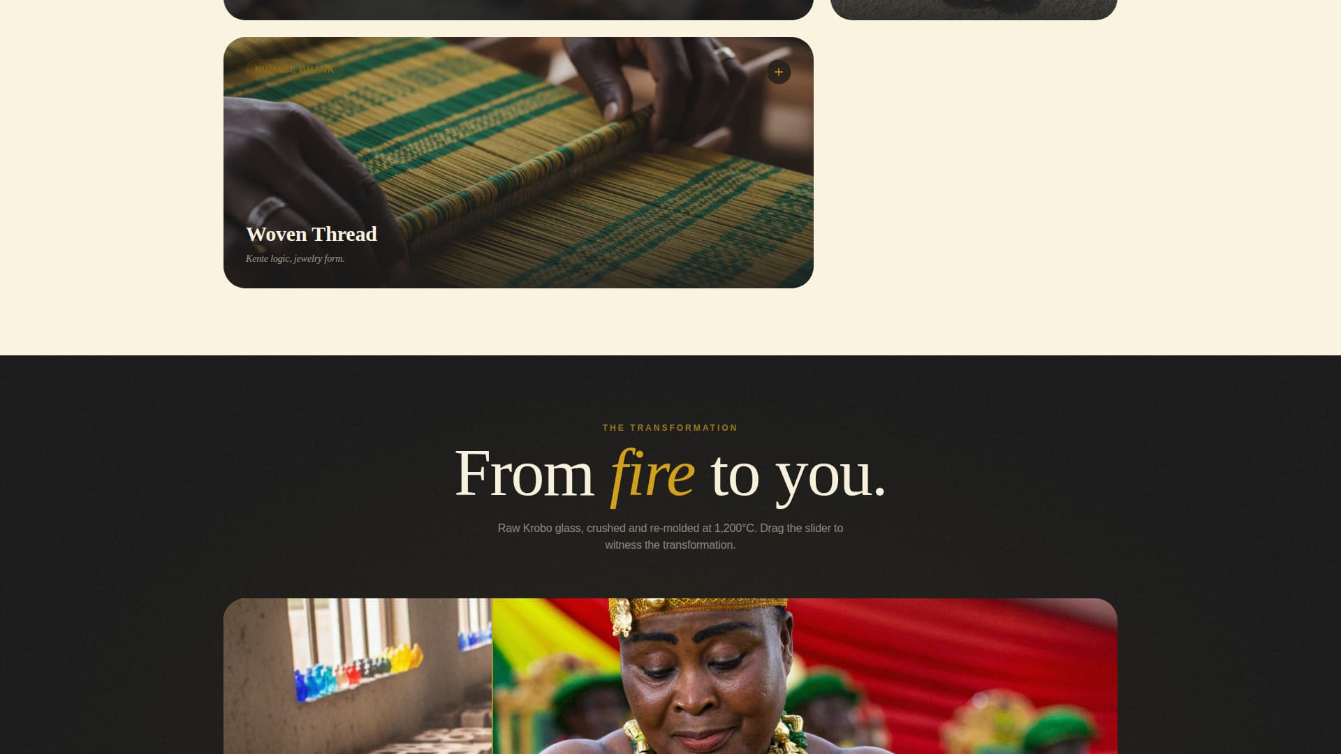 Adorn - Captivating Africanjewelry Landing Page Template