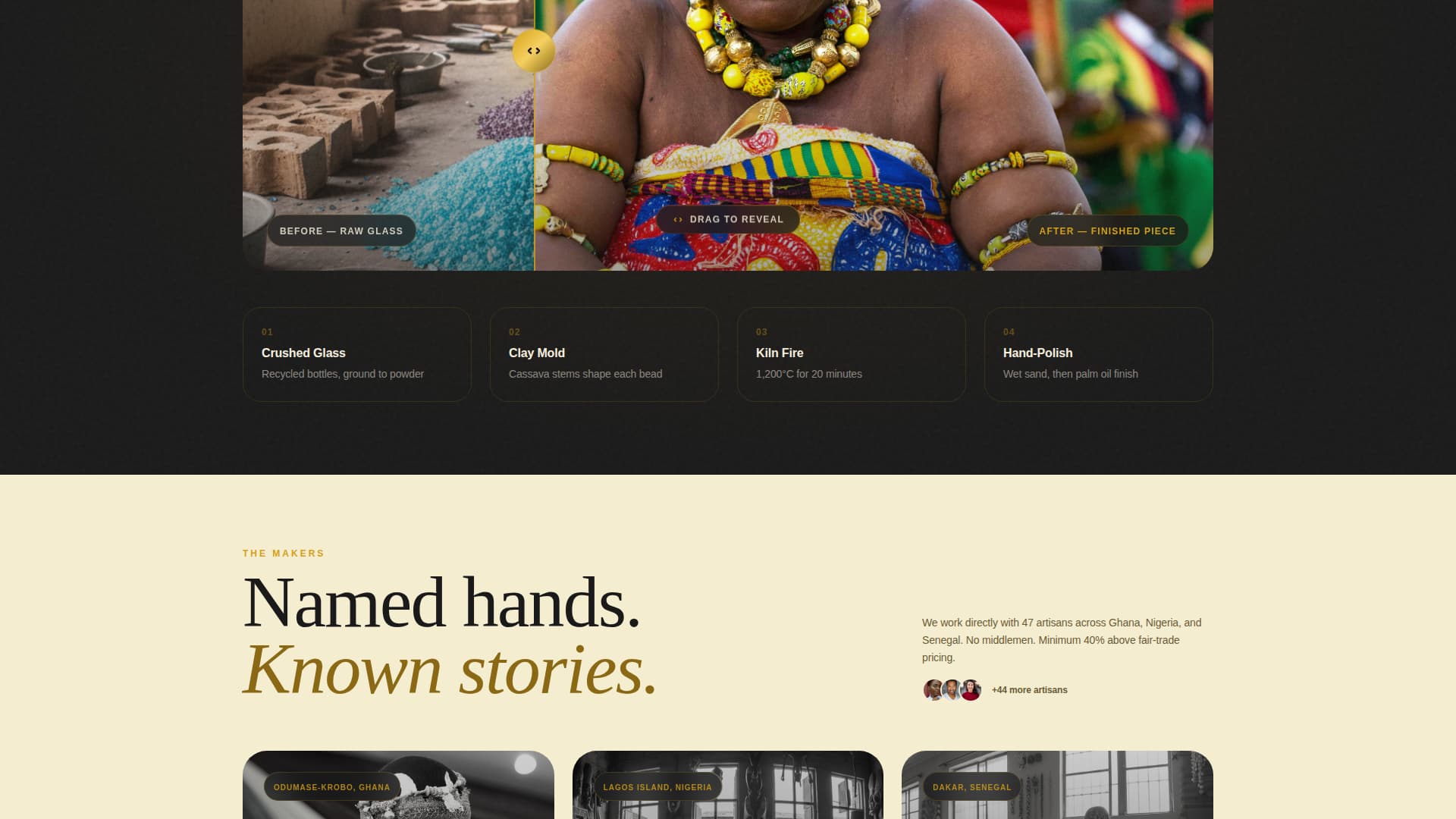 Adorn - Captivating Africanjewelry Landing Page Template