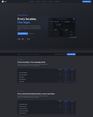 Portal - Powerful Franchise Landing Page Template