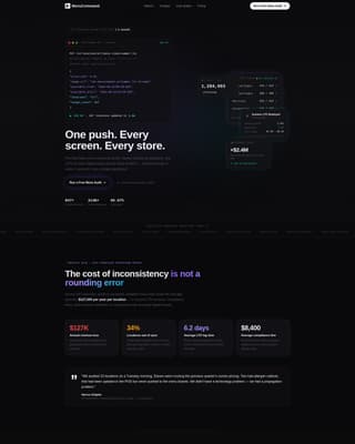 MenuCommand - Powerful Franchise Landing Page Template