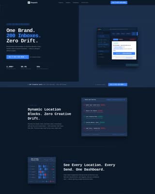 Dispatch - Powerful Franchise Landing Page Template
