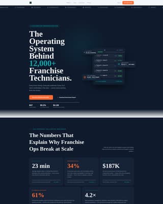 Connect — Powerful Franchise Landing Page Template