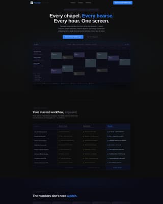 Passage - Precision Funeral Landing Page Template