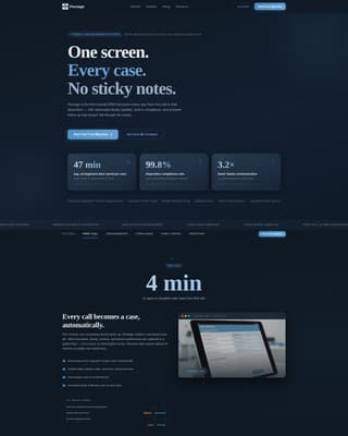 Passage - Streamlined Funeralcrm Landing Page Template