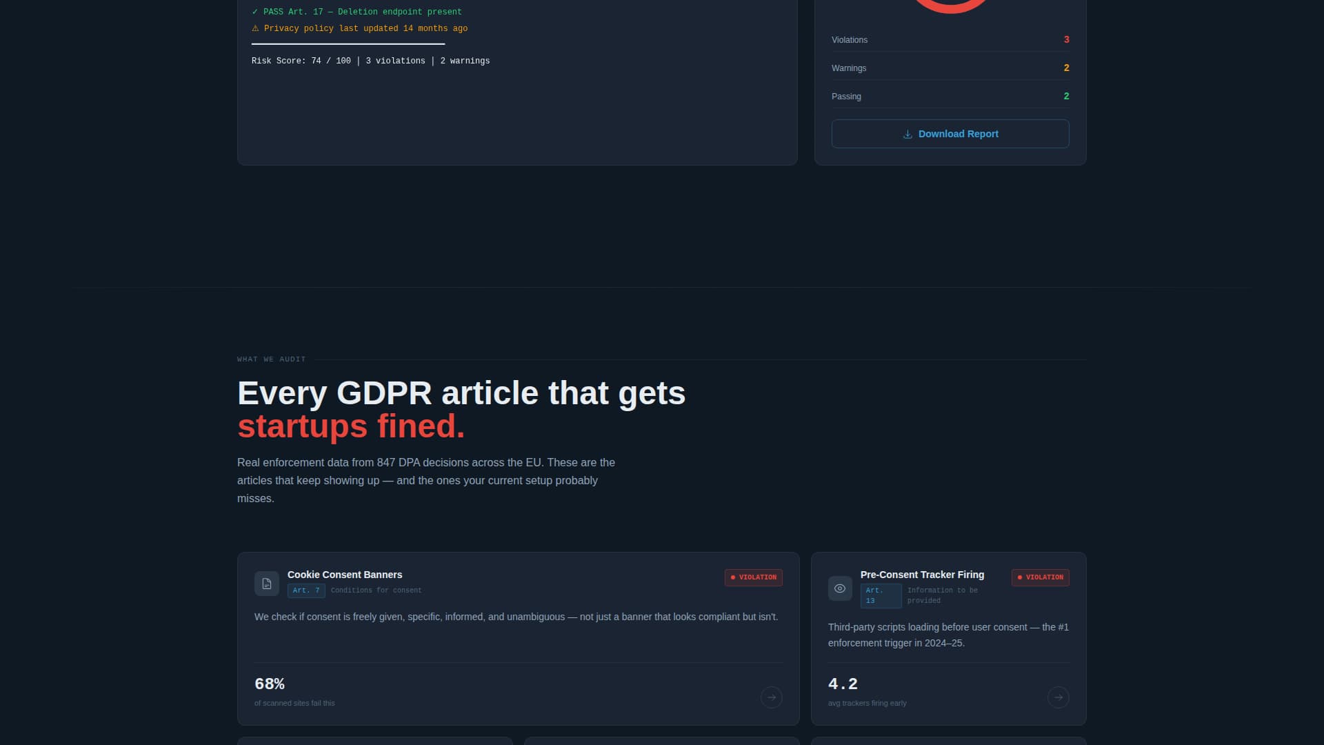 Comply - Powerful GDPR Landing Page Template