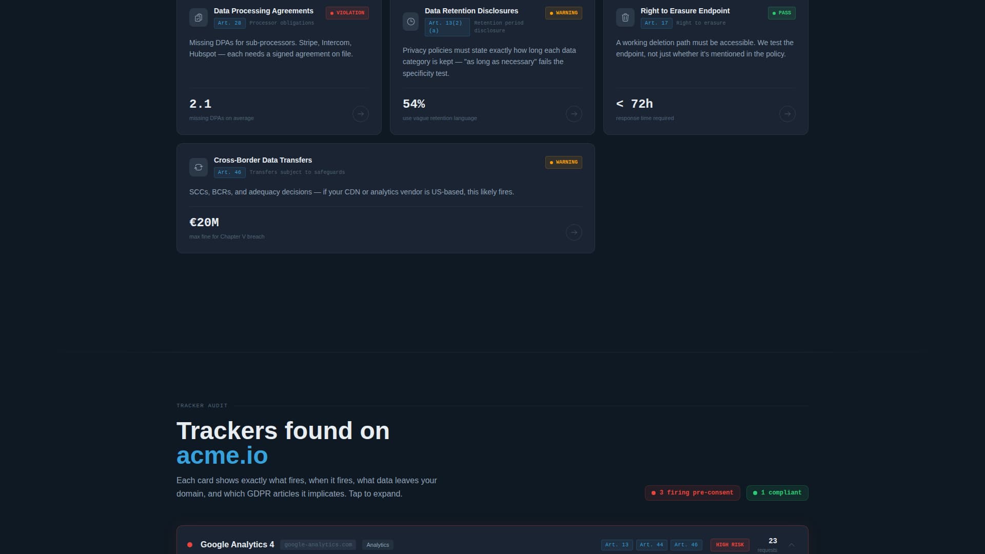 Comply - Powerful GDPR Landing Page Template