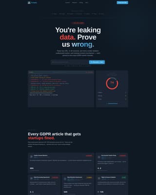 Comply - Powerful GDPR Landing Page Template