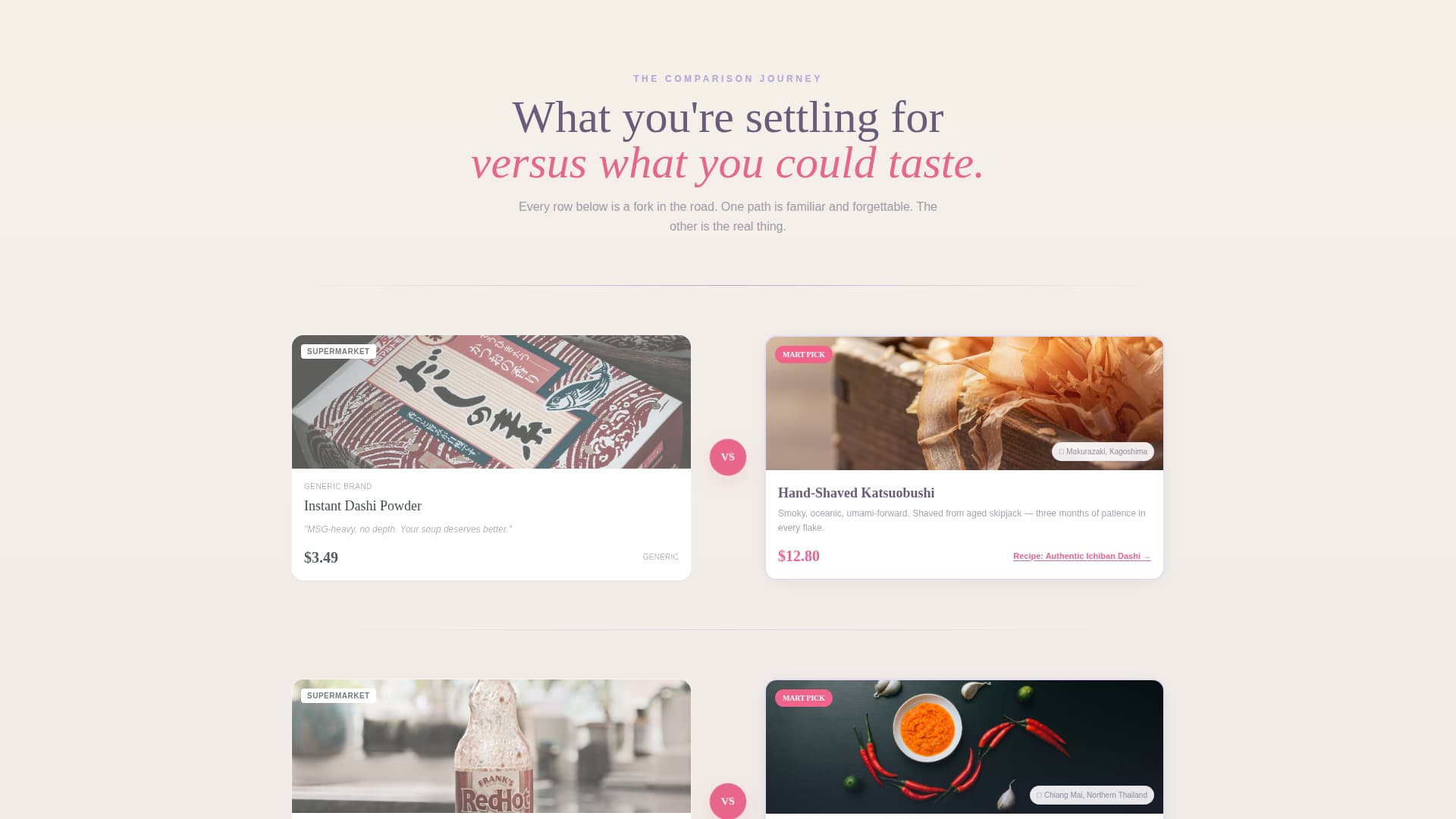 Mart - Authentic Asiangrocery Landing Page Template