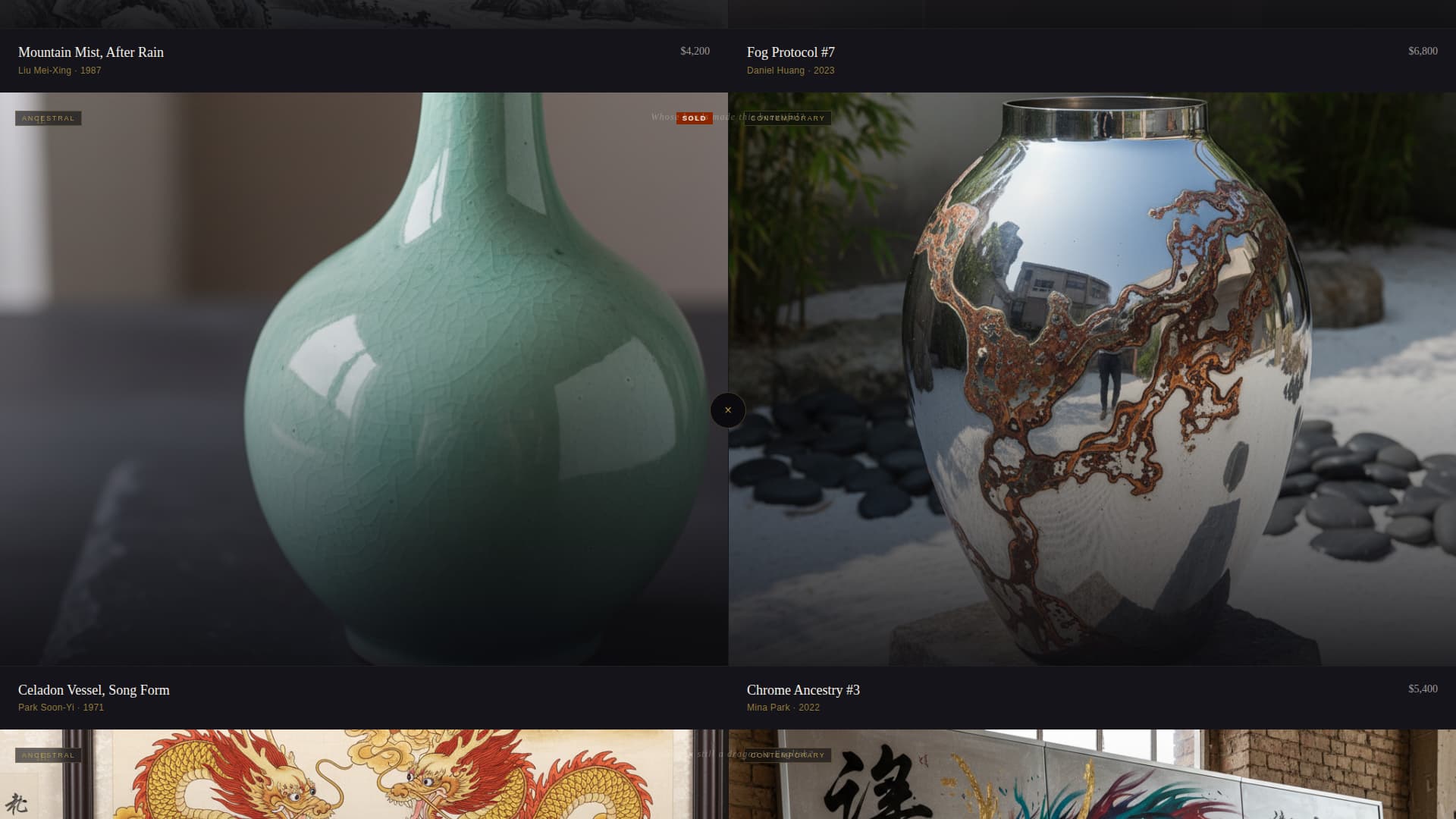 Asianowned - Highconverting Art Landing Page Template