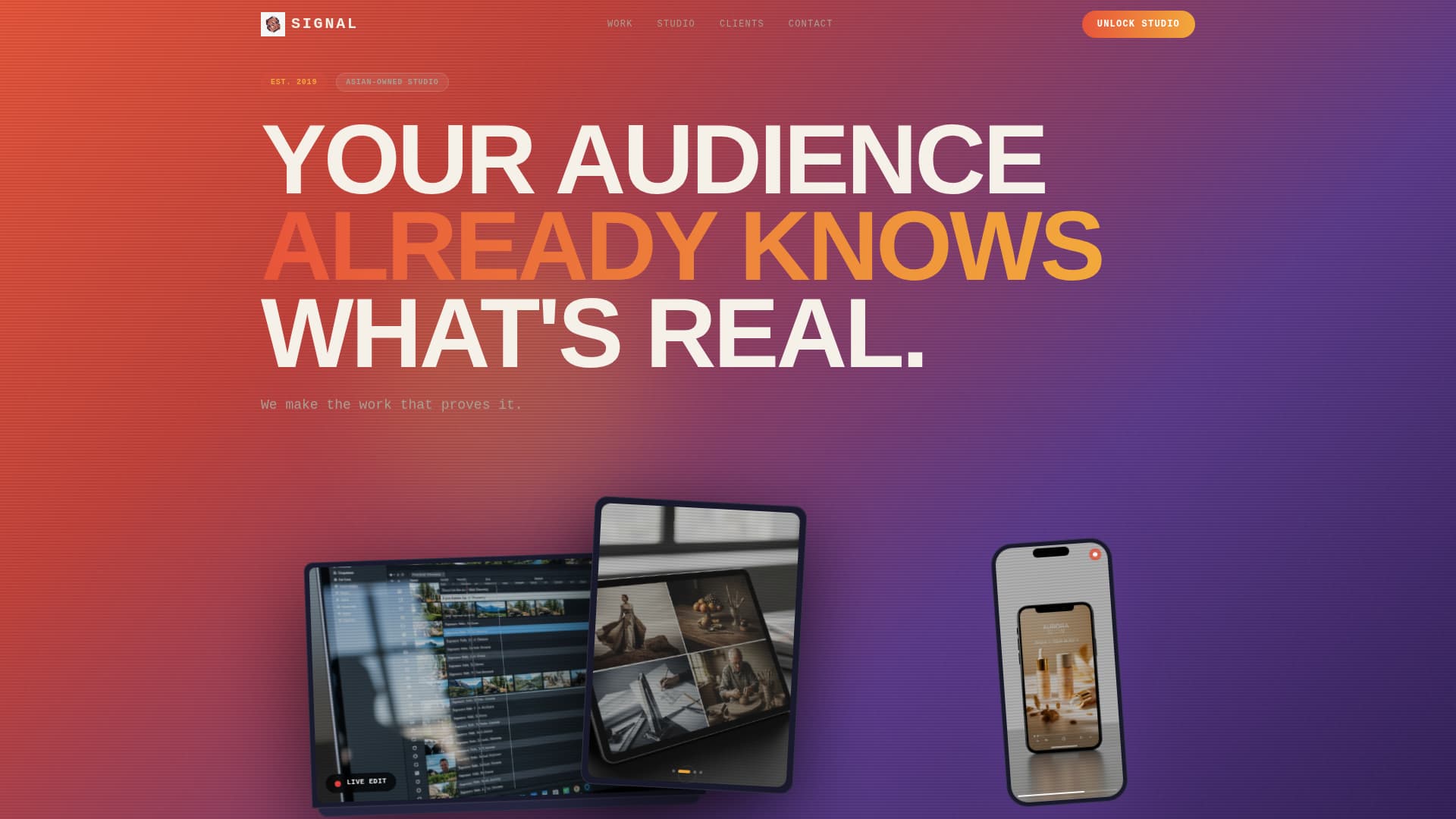 Asianowned - Premium Art Landing Page Template