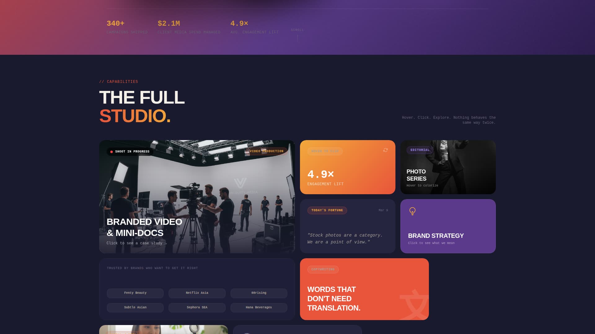 Asianowned - Premium Art Landing Page Template