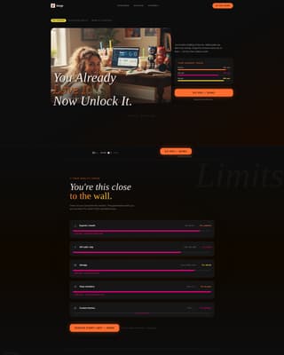 Surge - Bold Asianowned Landing Page Template
