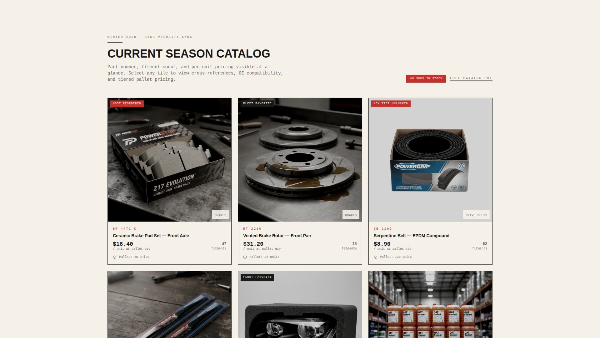 Torque - Authoritative Autoparts Landing Page Template