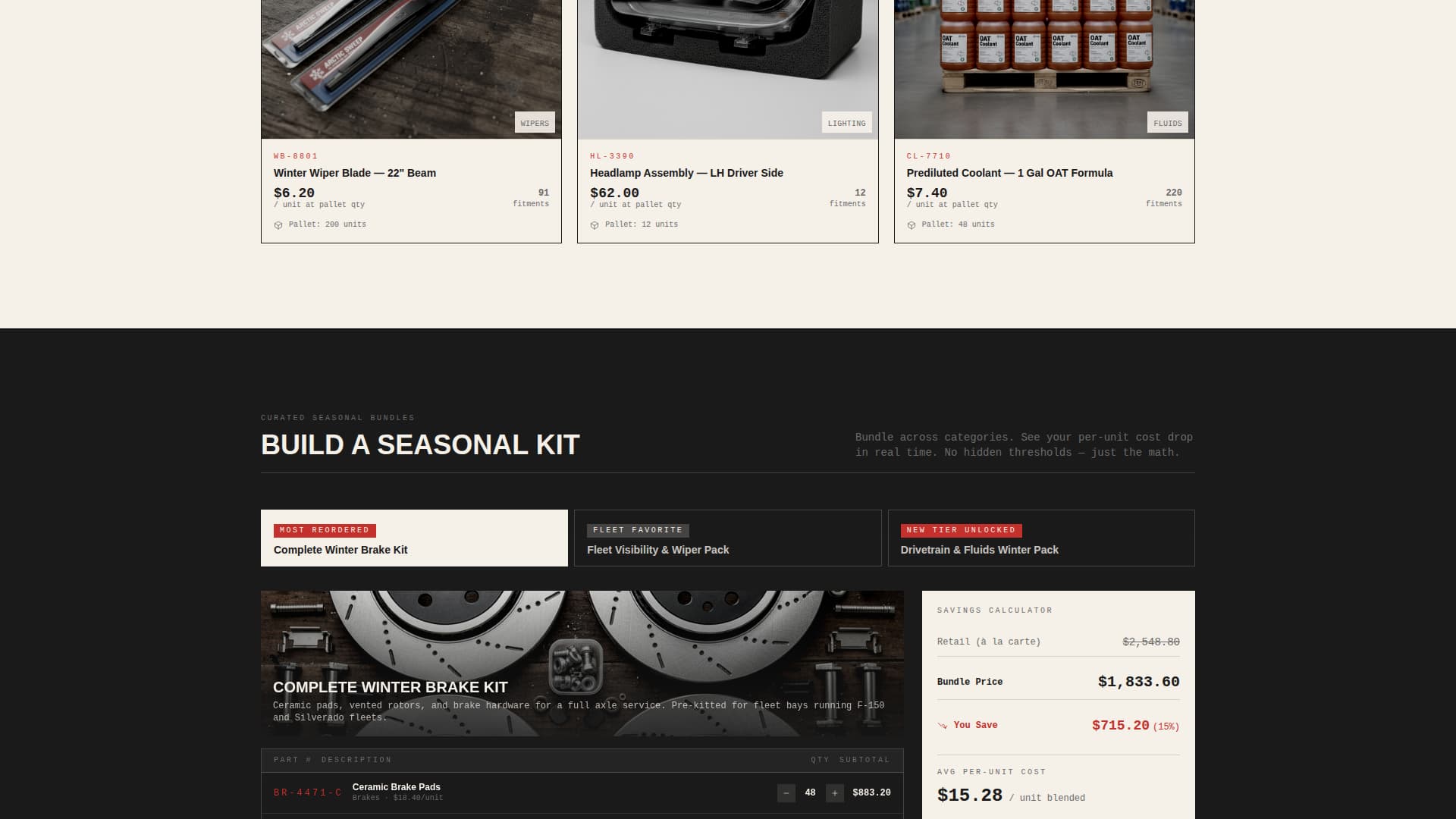 Torque - Authoritative Autoparts Landing Page Template