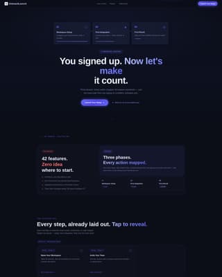 Onboard - Powerful SaaS Landing Page Template