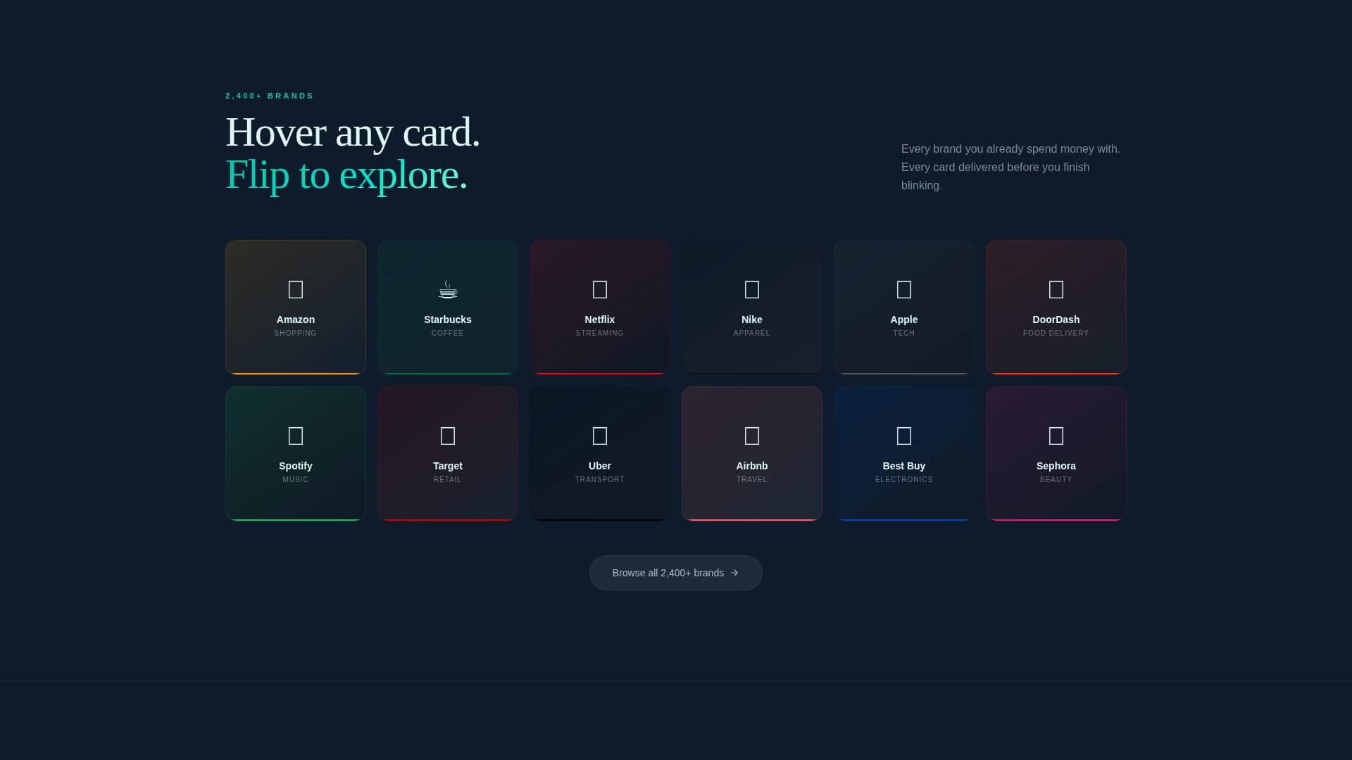 Redeem - Instant Giftcard Landing Page Template