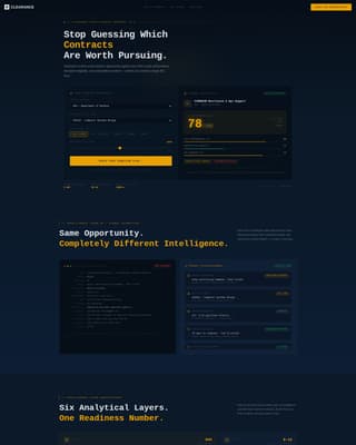 Clearance - Intelligent Government Landing Page Template
