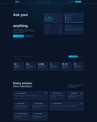 Civic - Powerful Government Landing Page Template