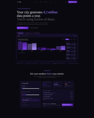 CivicLab — Expert Government Hub Landing Page Template