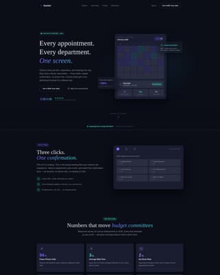 Docket - Seamless Government Landing Page Template