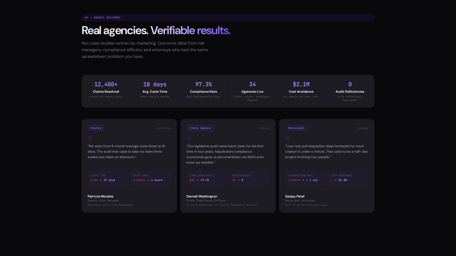 Resolve — Instant Claims Hub Landing Page Template