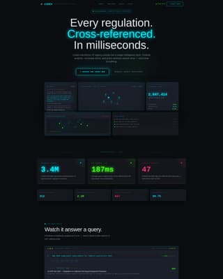 Codex - Powerful Government Knowledge Landing Page Template