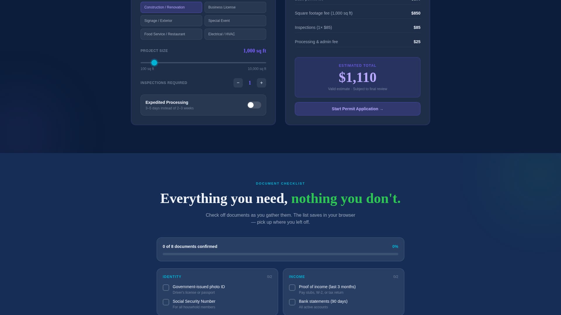 Civic - Streamlined Government Landing Page Template