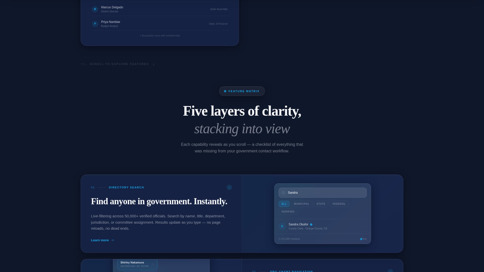 Government - Modern Membership Landing Page Template